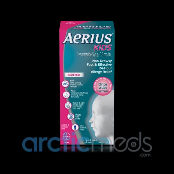 Aerius Kids Syrup ( Bubble Gum) - Image 1