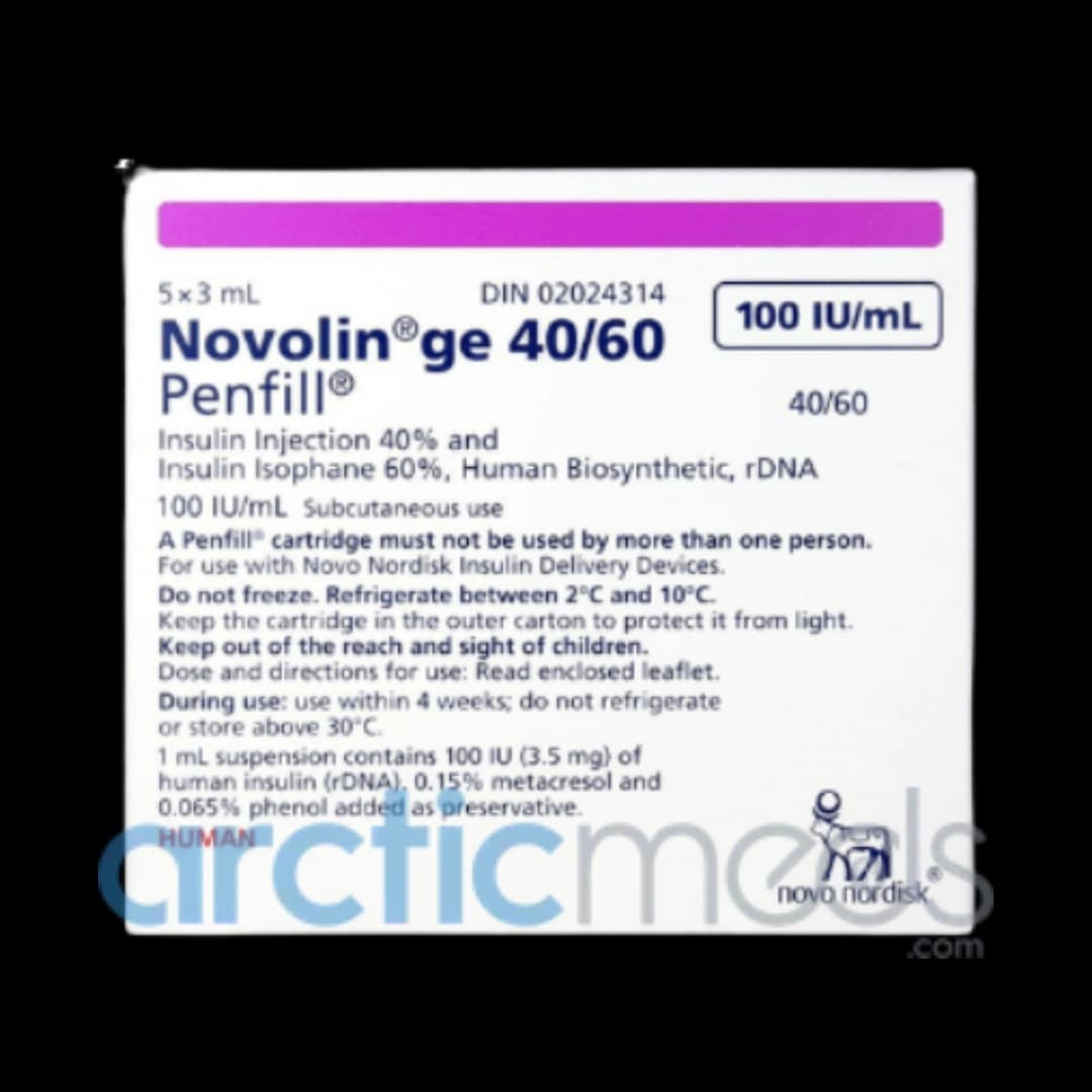 Novolin GE 40 / 60 Penfill Cartridge - Image 1