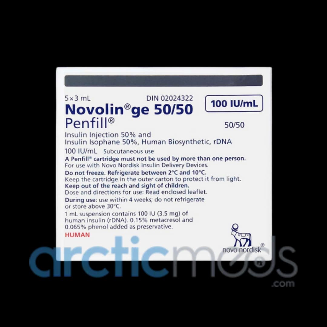 Novolin GE 50 / 50 Penfill Cartridge - Image 1