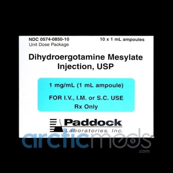 Dihydroergotamine Mesylate Injection USP - Image 1