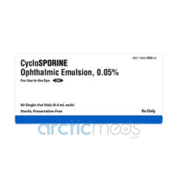 Cyclosporine Eye Drop 0.05% Vial - Image 1