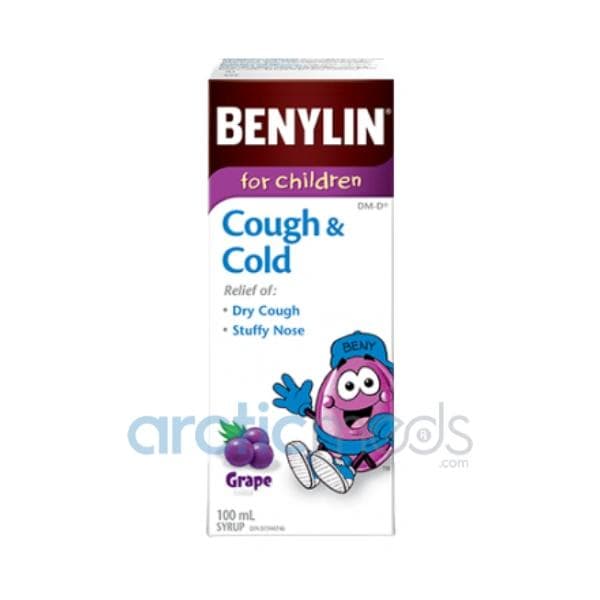 Benylin DM D Children's Cough & Cold Syrup - Image 1